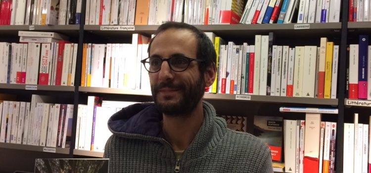 Portrait de Raphaël Naklé de la Librairie Le Détour