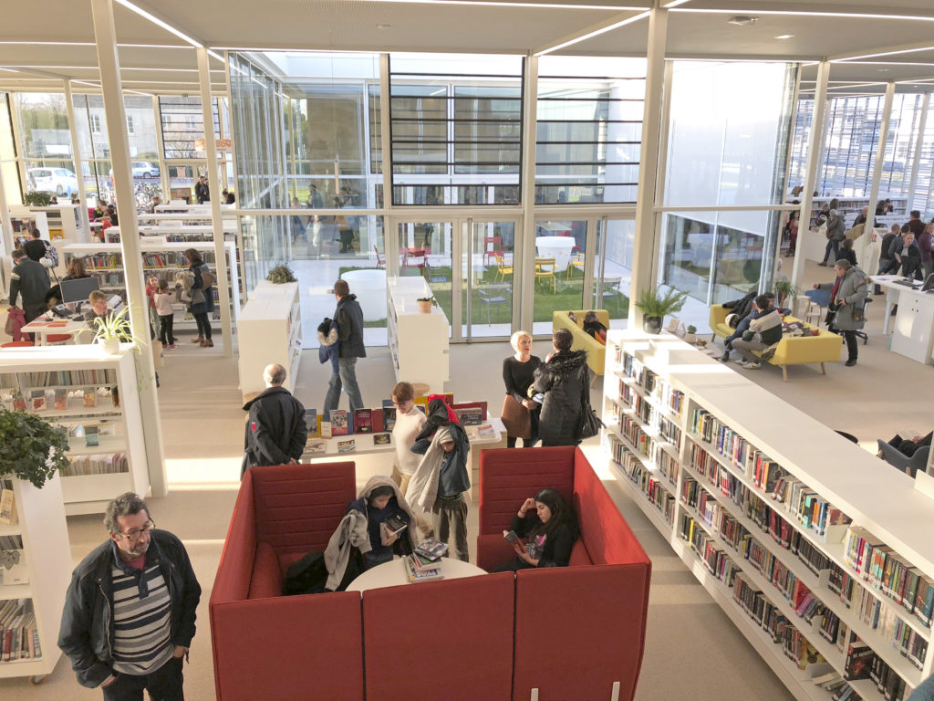 Photo de la Médiathèque de Bayeux