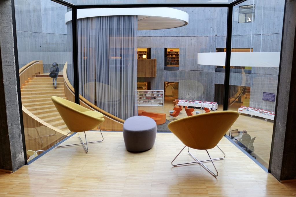 Photo de la Bibliothèque Niemeyer du Havre