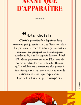 [Chronique] Mourir avant que d’apparaître de Rémi David