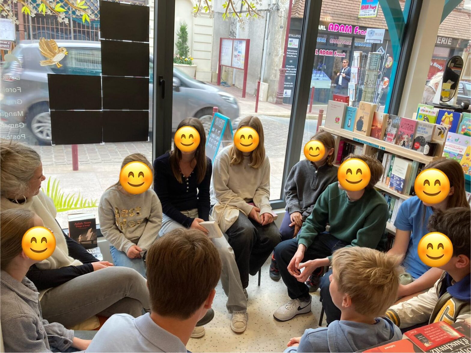 Club de lecture ados Librairie Les Vagues, Houlgate